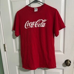 Vibrant Coca-Cola Logo Tee